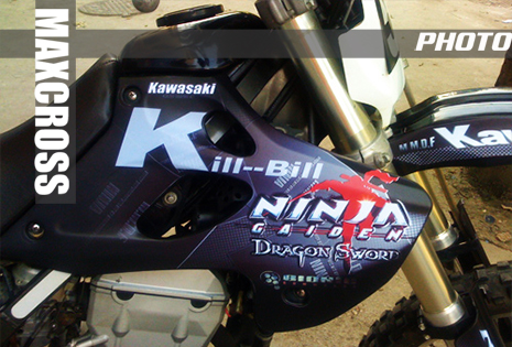 KAWASAKI KLX250SR KLX250D-TRACKER 1993-2004' NINJA STYLE